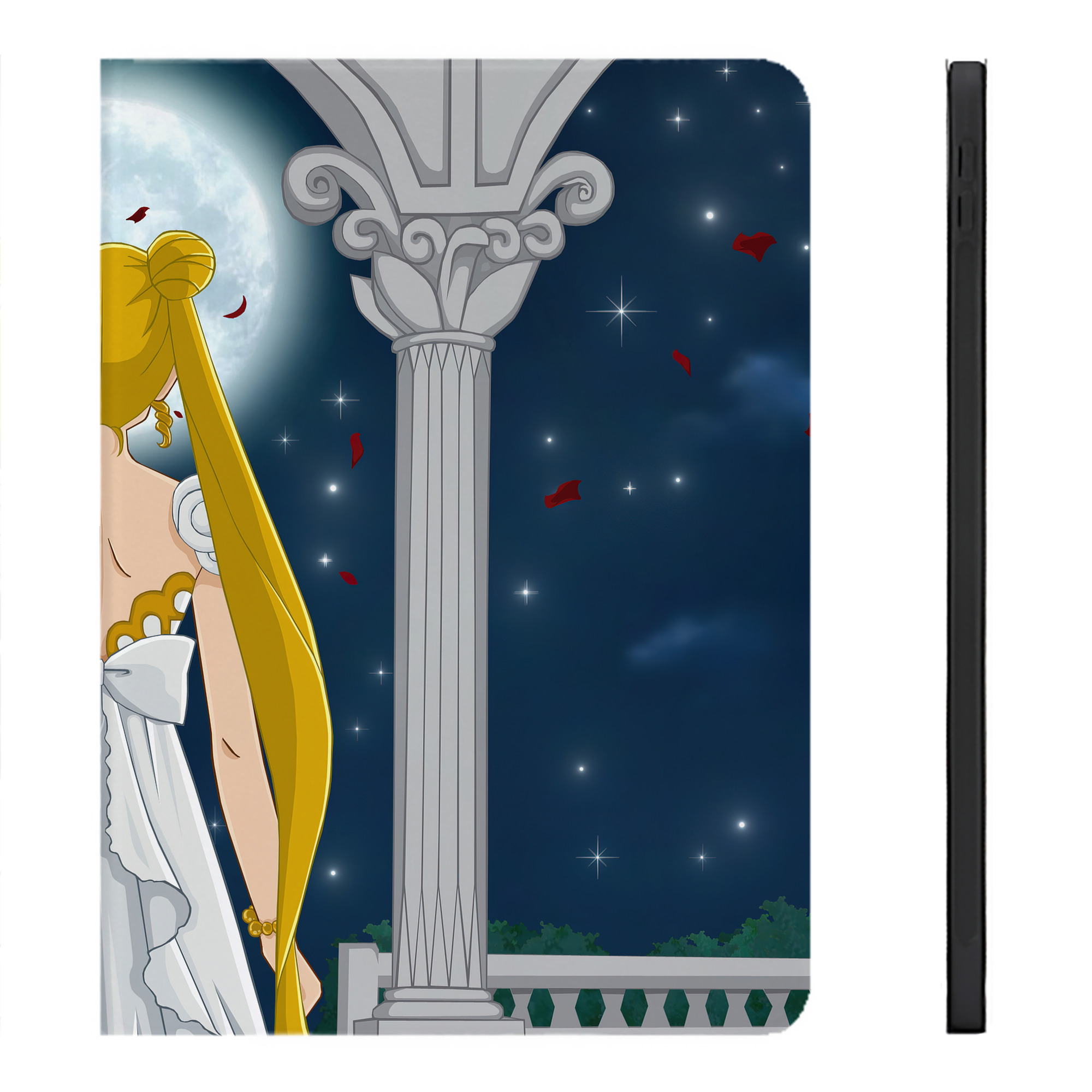 （画像用） 美少女戦士セーラームーン Sailor Moon IPadケース ペンホルダー付き ブックスタイルデザイン